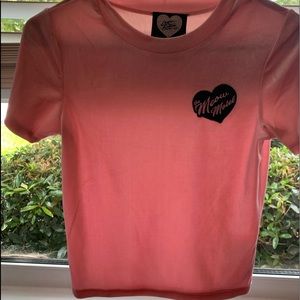 shimmer shirt ( MEOW MOTEL)